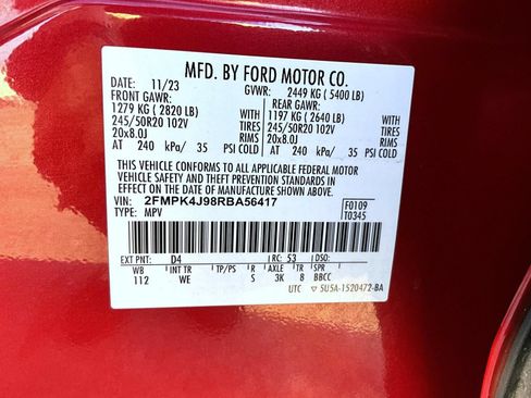 Used 2024 Ford Edge ST-Line AWD/4WD image 27