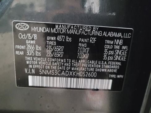 Used 2019 Hyundai Santa Fe SEL image 33