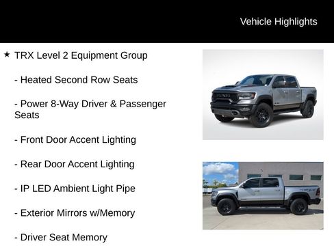 Used 2021 RAM 1500 TRX w/ TRX Level 2 Equipment Group image 16