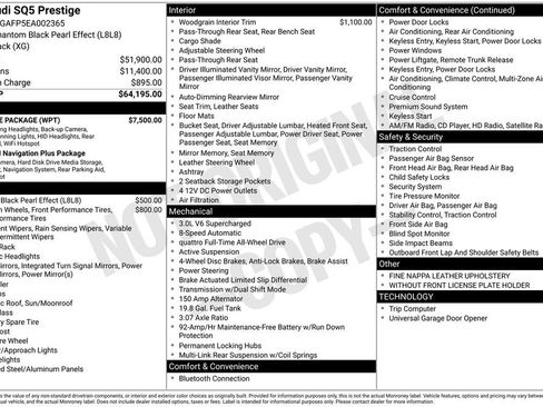 Used 2014 Audi SQ5 Prestige w/ Prestige Package image 30