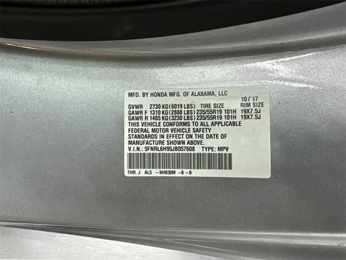 Used 2018 Honda Odyssey Elite image 39