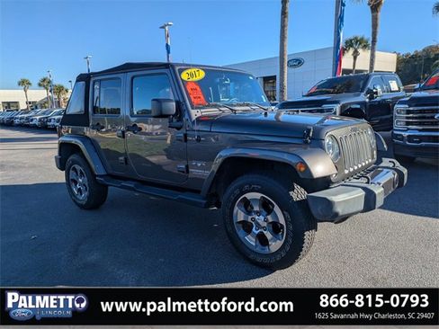 Used 2017 Jeep Wrangler Unlimited Sahara w/ Connectivity Group image 2