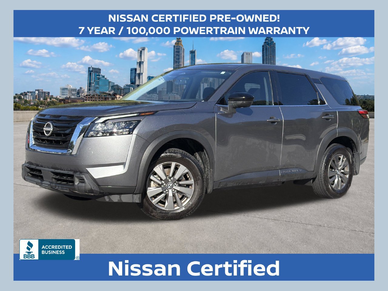 Certified 2025 Nissan Pathfinder S FWD 360° Tour