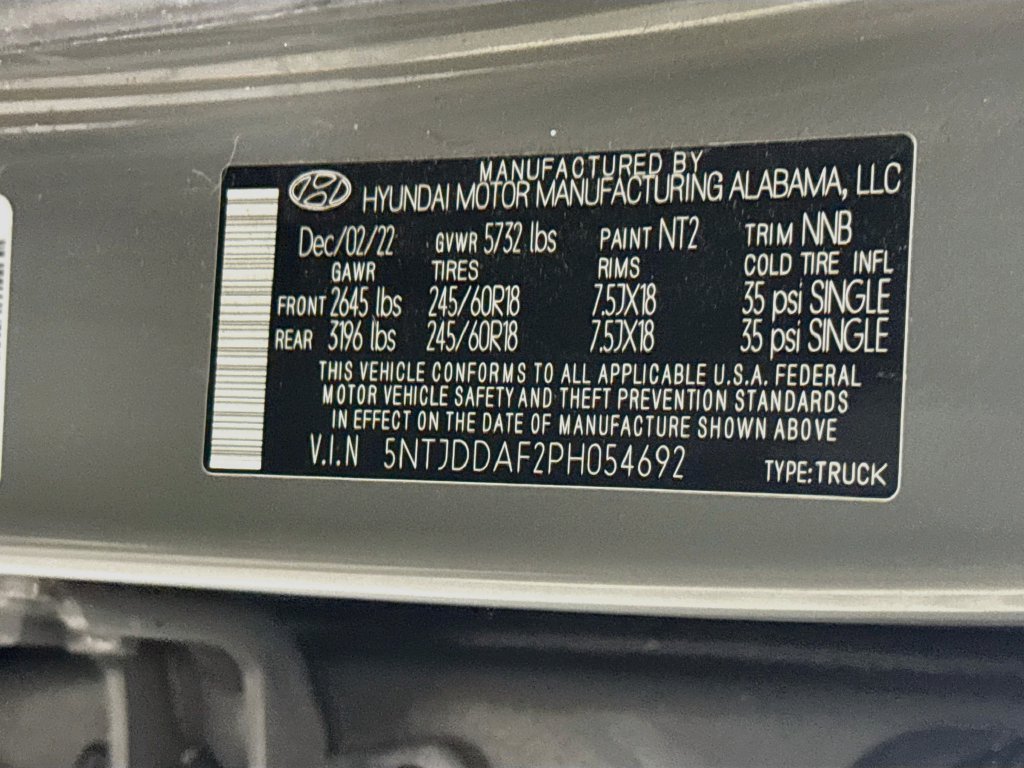 Certified 2023 Hyundai Santa Cruz SEL Premium AWD/4WD image 38
