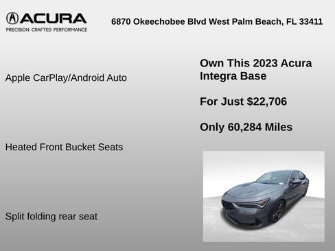 Used 2023 Acura Integra A-Spec FWD image 12