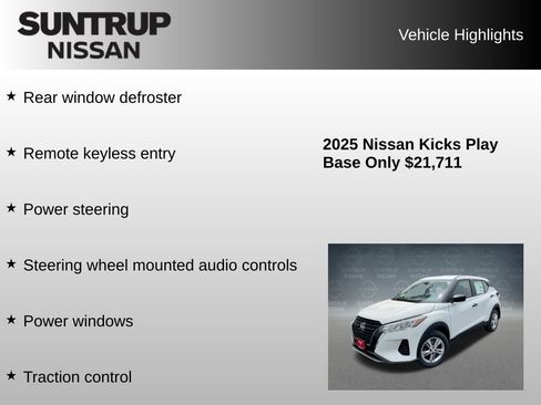Used 2025 Nissan Kicks Play S image 8