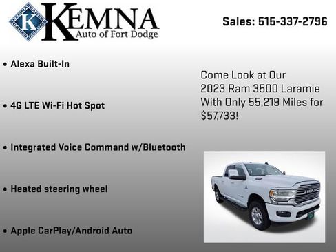 Used 2023 RAM 3500 Laramie image 13