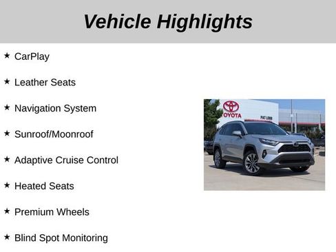 Used 2025 Toyota RAV4 XLE Premium w/ Weather Package FWD image 5