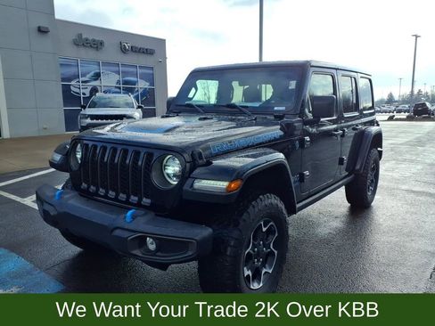 Used 2022 Jeep Wrangler Unlimited Rubicon 4xe w/ Cold Weather Group image 8