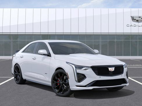 New 2026 Cadillac CT4 V w/ LPO, ONYX Package RWD image 7