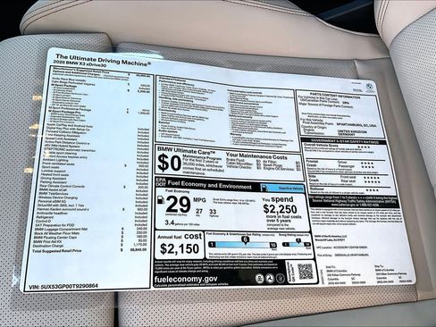 New 2026 BMW X3 xDrive30 w/ M Sport Package image 19