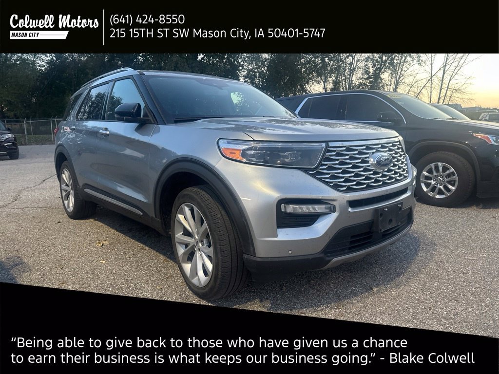 Used 2024 Ford Explorer Platinum w/ Class IV Trailer Tow Package AWD/4WD image 1