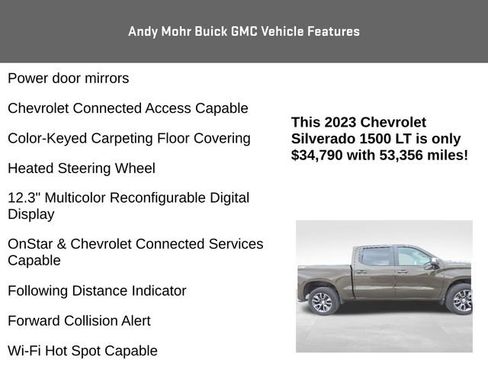 Used 2023 Chevrolet Silverado 1500 LT AWD/4WD image 14