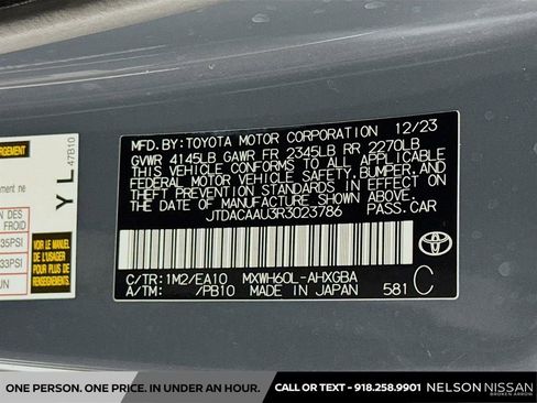 Used 2024 Toyota Prius XLE FWD image 31
