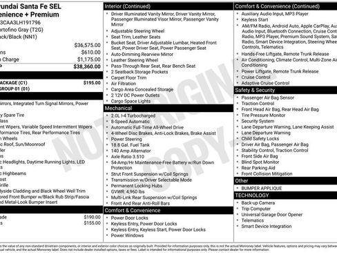 Used 2020 Hyundai Santa Fe SEL w/ Cargo Package image 3