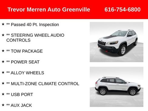 Used 2019 Jeep Cherokee Trailhawk w/ Comfort & Convenience Group AWD/4WD image 13