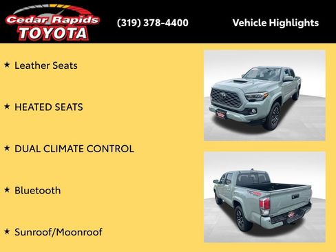 Certified 2023 Toyota Tacoma TRD Sport w/ TRD Premium Sport Package AWD/4WD image 16
