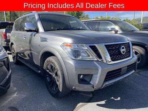 Used 2020 Nissan Armada Platinum w/ Captain's Chairs Package AWD/4WD image 5