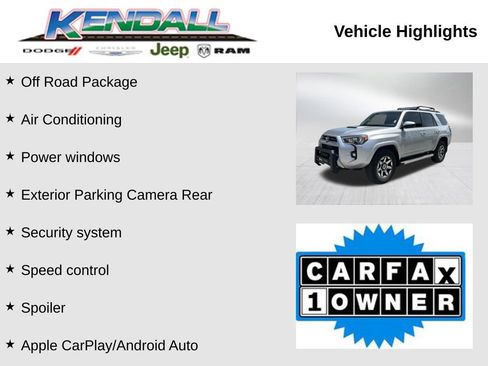 Used 2023 Toyota 4Runner TRD Off-Road AWD/4WD image 3