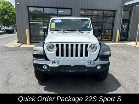 Certified 2022 Jeep Wrangler Unlimited Sport AWD/4WD image 10