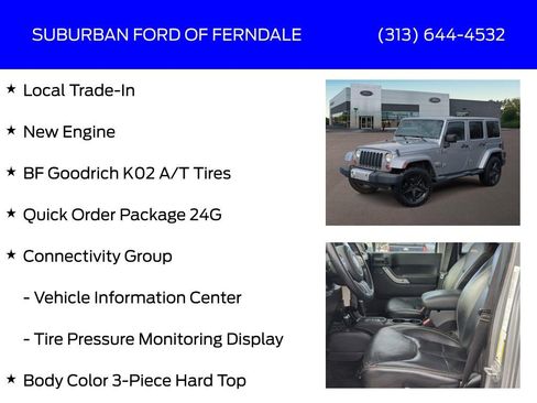 Used 2013 Jeep Wrangler Unlimited Sahara w/ Connectivity Group image 4