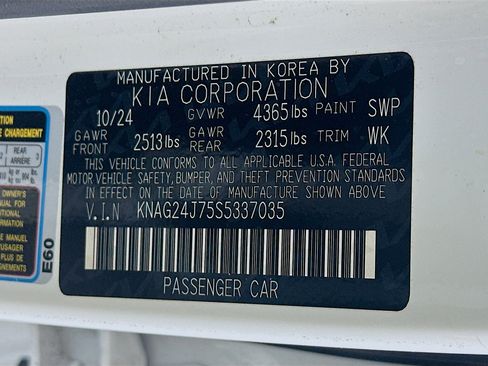 Used 2025 Kia K5 LXS image 12