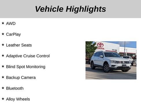 Used 2019 Volkswagen Tiguan SE AWD/4WD image 5
