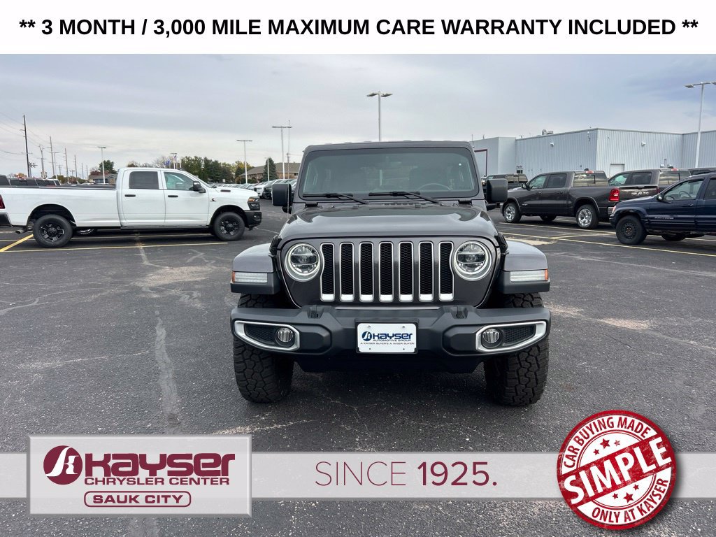 Used 2020 Jeep Wrangler Unlimited Sahara AWD/4WD image 3