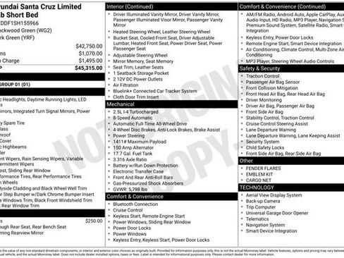 Used 2025 Hyundai Santa Cruz Limited image 4