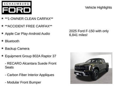 Used 2025 Ford F150 Raptor AWD/4WD image 8