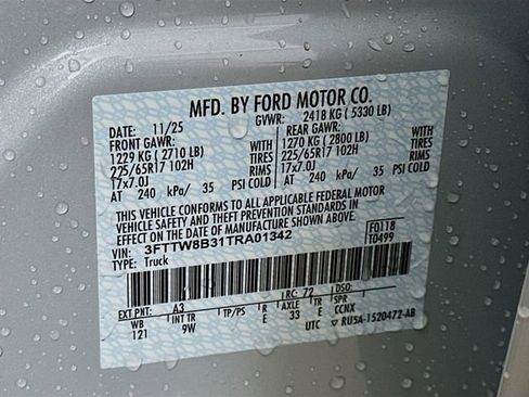 New 2026 Ford Maverick XL w/ Equipment Group 101A AWD/4WD image 29