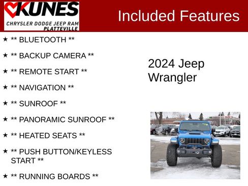 Used 2024 Jeep Wrangler Unlimited Rubicon 392 AWD/4WD image 2
