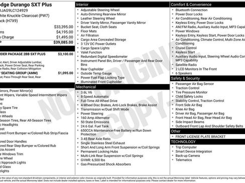 Used 2020 Dodge Durango SXT image 34