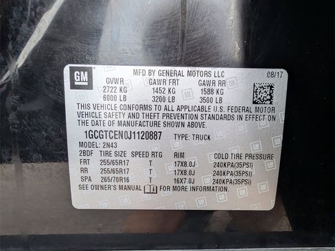 Used 2018 Chevrolet Colorado LT w/ Luxury Package, Chrome image 33
