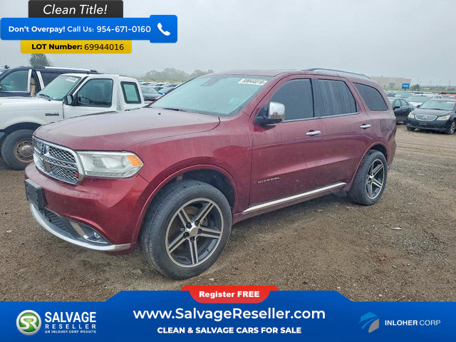Used 2016 Dodge Durango Citadel w/ Premium Entertainment Group AWD/4WD image 1
