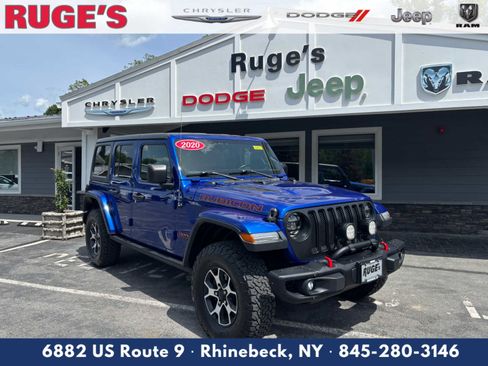 Used 2020 Jeep Wrangler Unlimited Rubicon AWD/4WD image 1