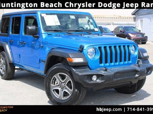 Used 2022 Jeep Wrangler Unlimited Sport AWD/4WD image 1