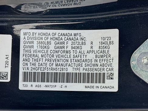Used 2024 Honda Civic Sport image 34
