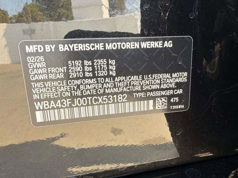 New 2026 BMW 530i w/ M Sport Package RWD image 18