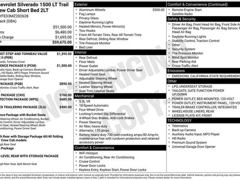 Used 2021 Chevrolet Silverado 1500 LT Trail Boss image 39