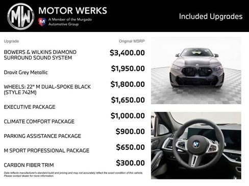 New 2026 BMW X6 M60i w/ Executive Package image 4