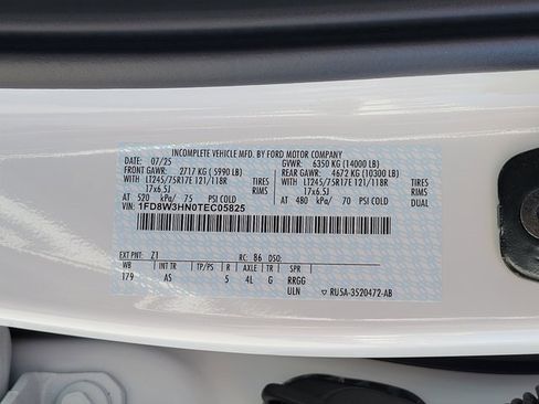 New 2026 Ford F350 XL w/ XL Chrome Package image 12