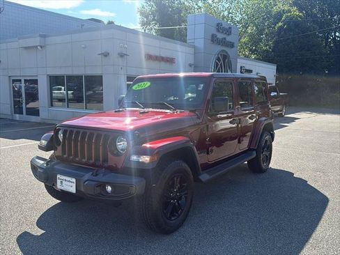 Certified 2021 Jeep Wrangler Unlimited Sahara AWD/4WD image 1