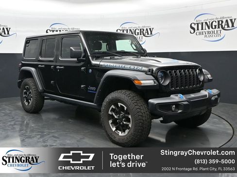 Used 2024 Jeep Wrangler Unlimited Rubicon 4xe AWD/4WD image 1
