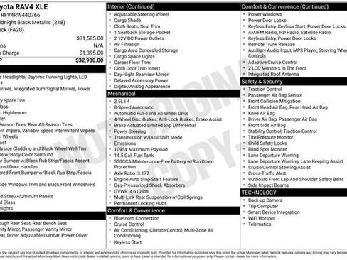 Used 2024 Toyota RAV4 XLE image 17