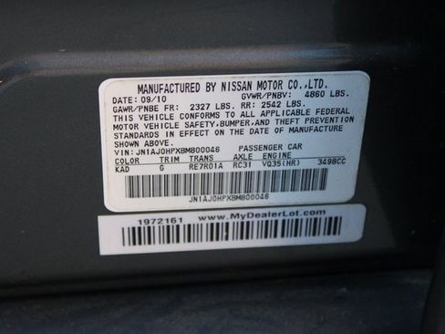 Used 2011 INFINITI EX35 Journey w/ Premium Pkg image 27