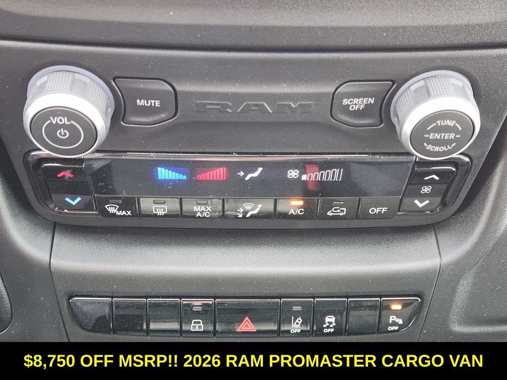 New 2026 RAM ProMaster 1500 w/ Safety Group FWD image 16