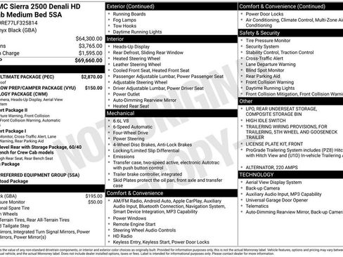 Used 2020 GMC Sierra 2500 Denali w/ Denali Ultimate Package image 11