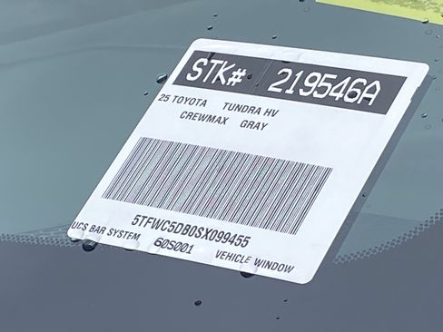 Certified 2025 Toyota Tundra Limited image 34