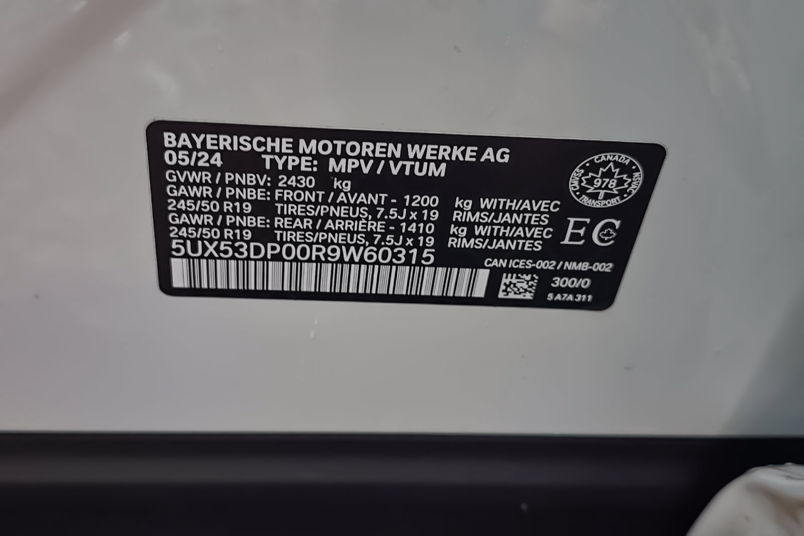 Used 2024 BMW X3 xDrive30i AWD/4WD image 34